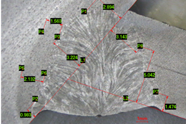 焊接熔深显微镜应用图片-上海点应光学仪器有限公司