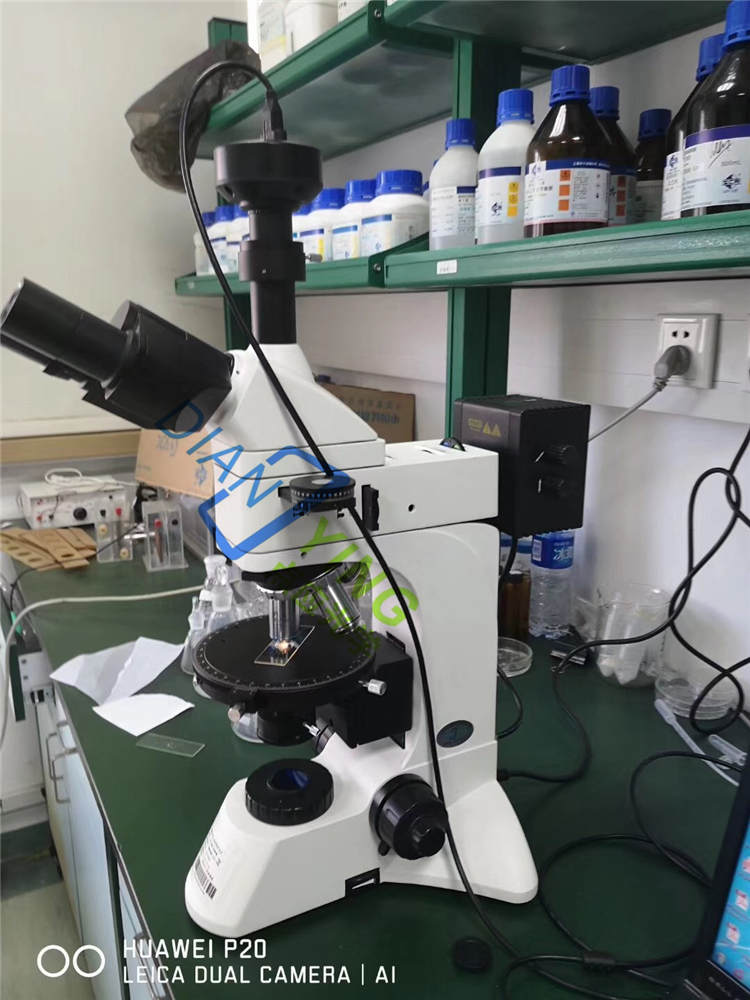 中科院上海药物研究所选购的上海点应光学偏光显微镜交付使用。