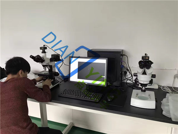 金华中烨超硬材料有限公司金相显微镜，立体显微镜安装调试验收成功。